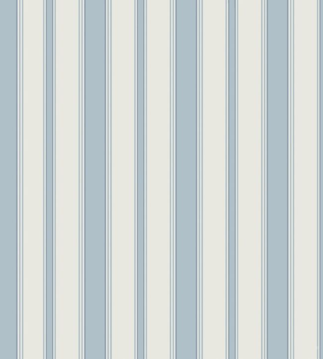 Cambridge Stripe Wallpaper - Powder Blue - 110/8039 - Cole & Son - Premier Wallcovering