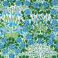 Campanula Wallpaper - Peacock/Opal - 217352 - Morris & Co - Premier Wallcovering