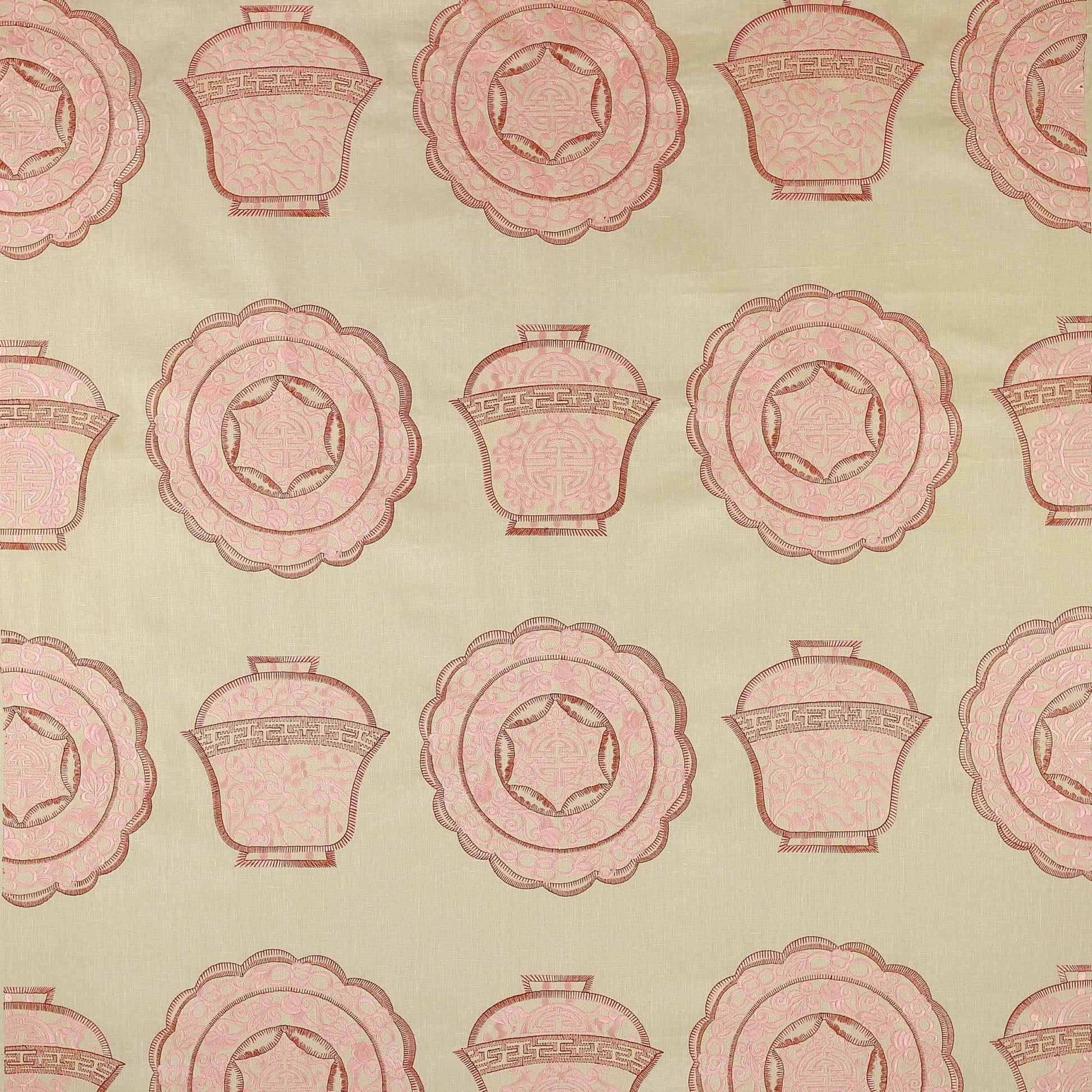 Candou Fabric - Corail - Manuel Canovas - M4040-02 - Premier Wallcovering