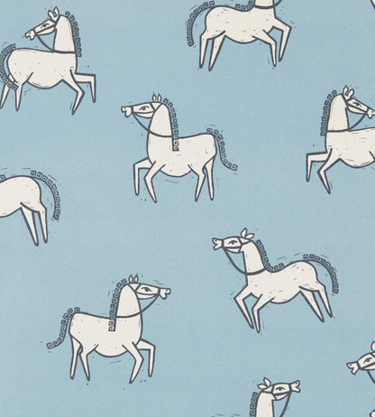 Canter Wallpaper - Denim - Scion - NSCW113252