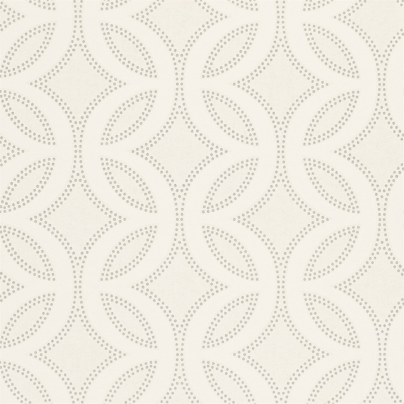 Caprice Wallpaper - Chalk Pearl & Silver - HPOW110594 - Harlequin - Premier Wallcovering