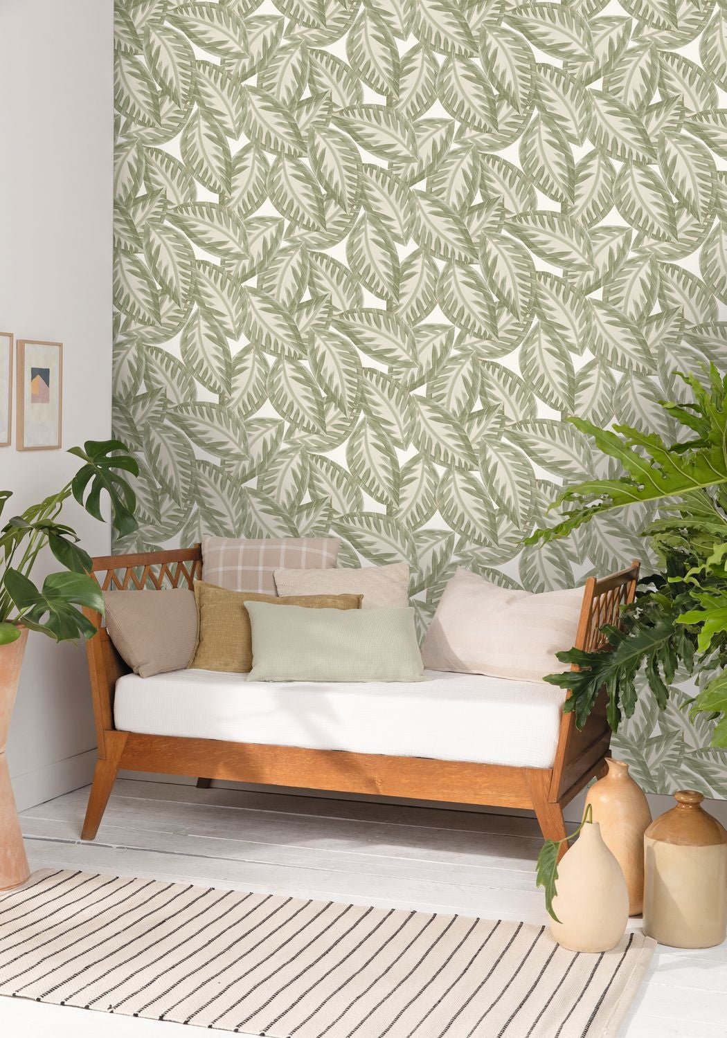 Caracas Wallpaper - Vert Kaki - Caselio - 103900721