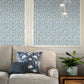 Cariad Spray Wallpaper - Newport Blue - Laura Ashley - 122743 - Premier Wallcovering