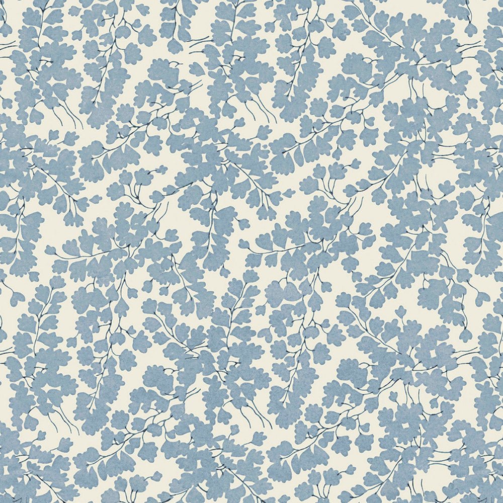 Cariad Spray Wallpaper - Newport Blue - Laura Ashley - 122743 - Premier Wallcovering