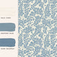 Cariad Spray Wallpaper - Newport Blue - Laura Ashley - 122743 - Premier Wallcovering