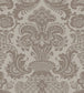 Carmen Wallpaper - Metallic Rose Gold on Dark Taupe - 108/2009 - Cole & Son - Premier Wallcovering