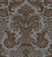Carmen Wallpaper - Metallic Bronze on Charcoal - 108/2010 - Cole & Son - Premier Wallcovering
