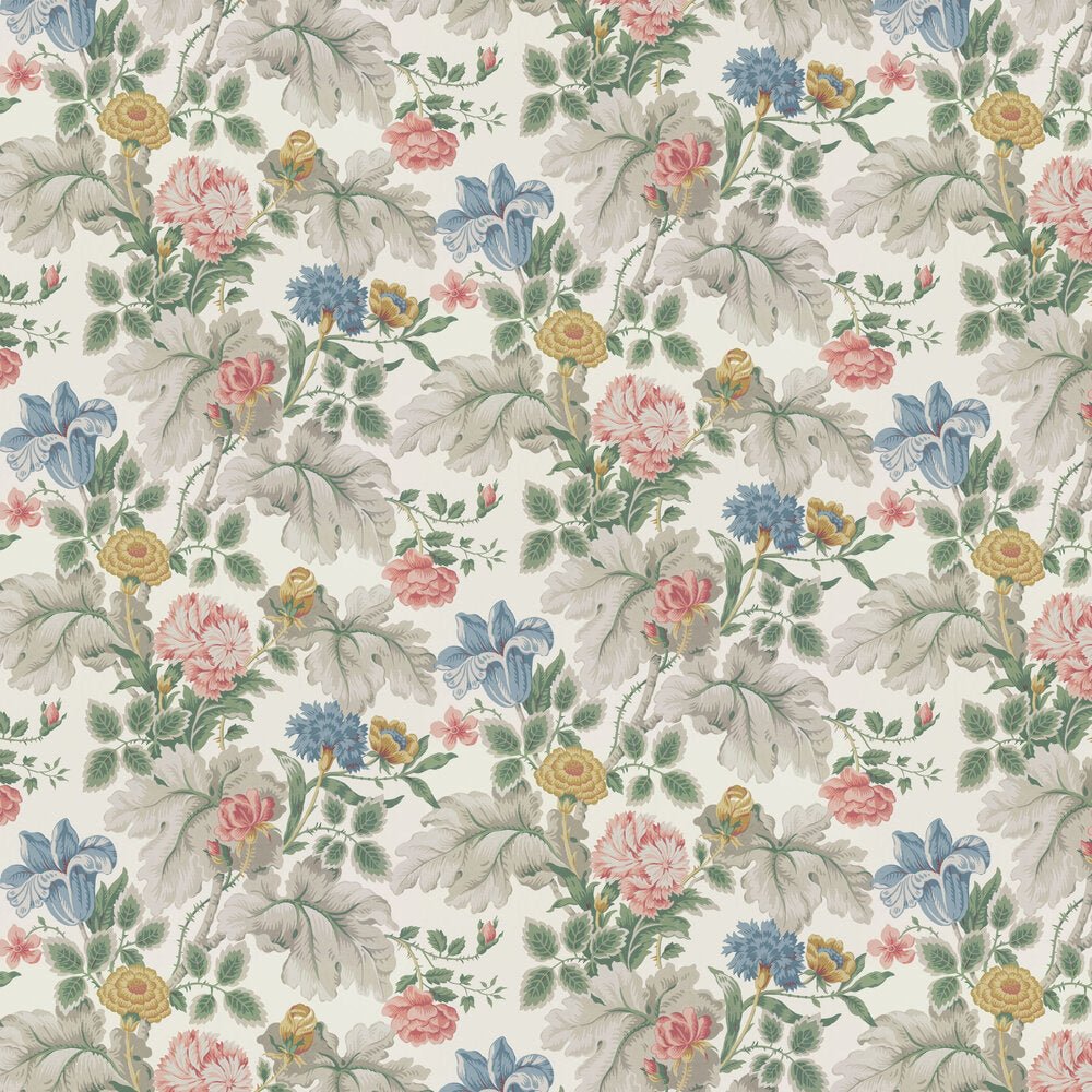 Carnation Garden Wallpaper - Multi - coloured - Boråstapeter - 7235 - Premier Wallcovering