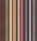 Carousel Stripe Wallpaper - Ginger on Soot - 110/9044 - Cole & Son - Premier Wallcovering