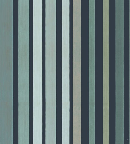 Carousel Stripe Wallpaper - Frosty Green - 110/9041 - Cole & Son - Premier Wallcovering