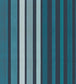 Carousel Stripe Wallpaper - Petrol on Ink - 110/9042 - Cole & Son - Premier Wallcovering