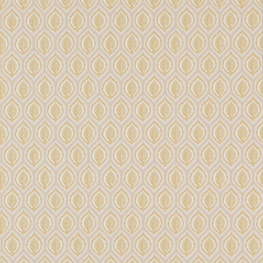 Carrick Wallpaper - Yellow - Colefax & Fowler - W7011 - 01 - Premier Wallcovering