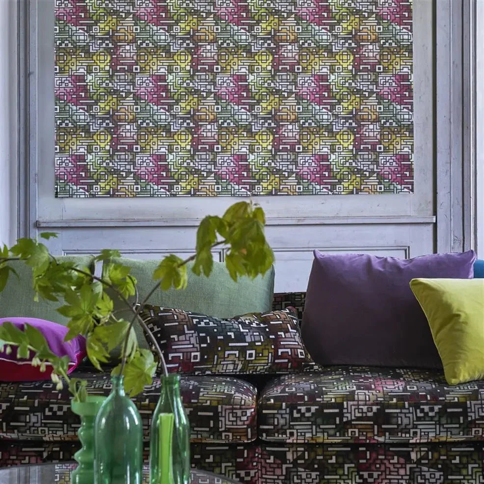 Casablanca Wallpaper - Berry - PDG1048/01 - Designers Guild