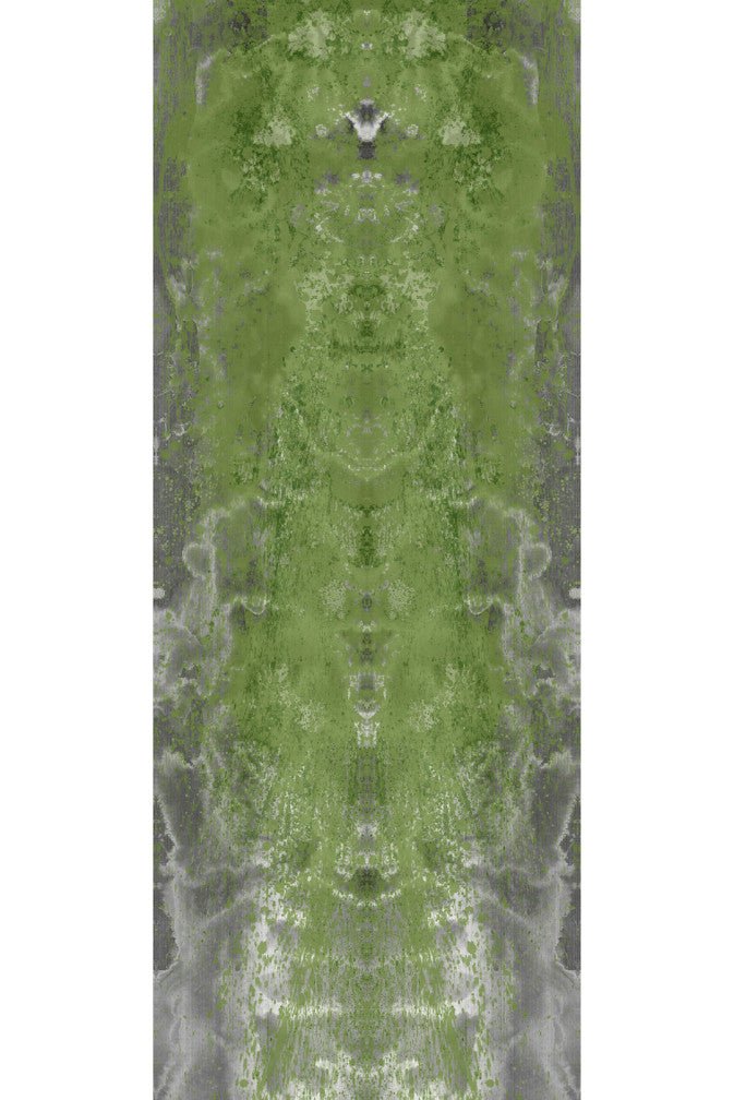 Cascade Superwide Wallpaper Panel - Green - Timorous Beasties - ROR/CASC/OBRN/04 - Premier Wallcovering