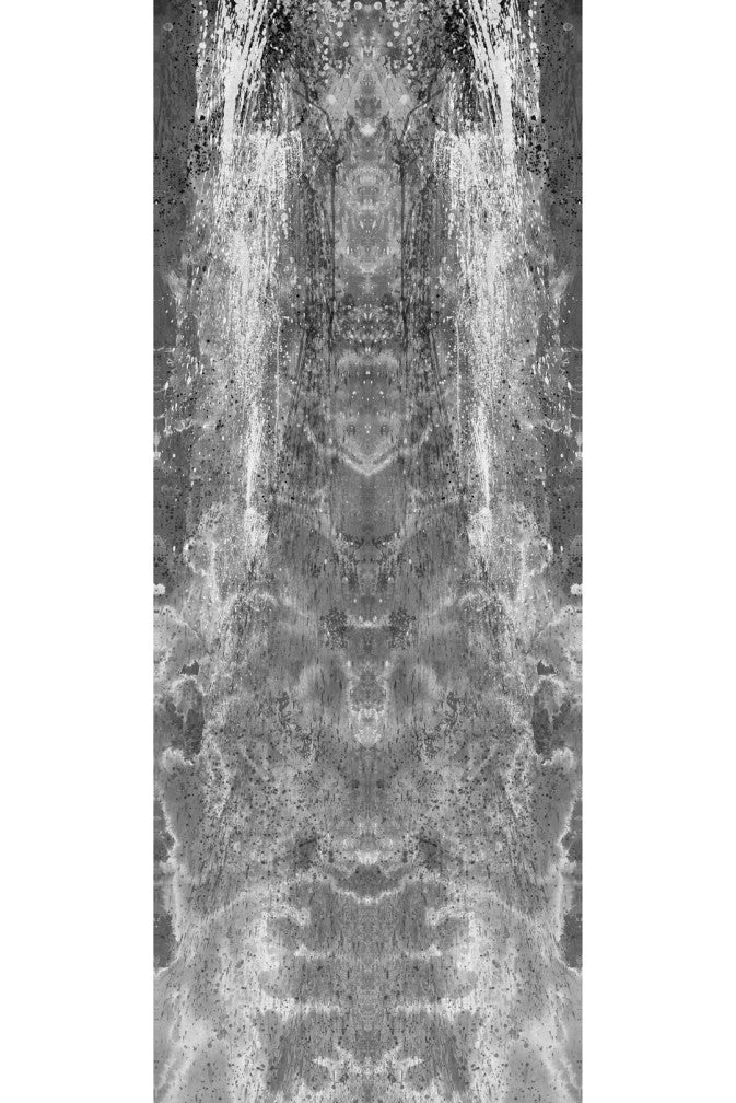 Cascade Superwide Wallpaper Panel - Grey - Timorous Beasties - ROR/CASC/OBRN/05 - Premier Wallcovering