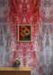 Cascade Superwide Wallpaper Panel - Lacquer Red - Timorous Beasties - ROR/CASC/OBRN/03 - Premier Wallcovering