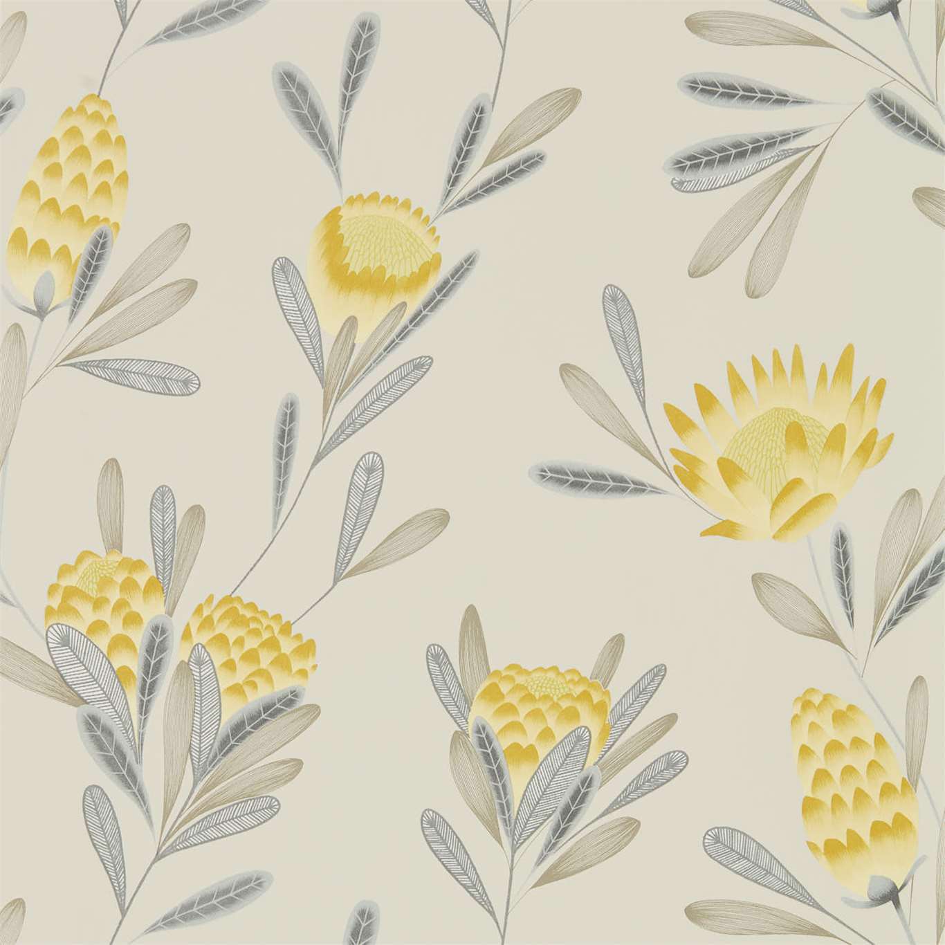 Cayo Wallpaper - Ochre/Linen - Harlequin - HZAP111774