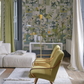 Celadon Vase Grasscloth Wallpaper - Celadon - PDG1205/01 - Designers Guild