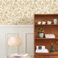 Celestine Les Belles Toiles De Jouy Wallpaper - Camel - Casadeco - 201721331 - Premier Wallcovering