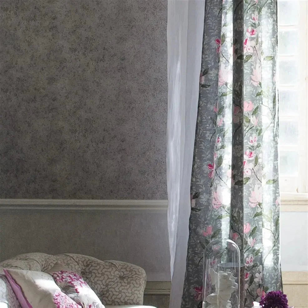 Celestine Wallpaper - Graphite - P593/06 - Designers Guild