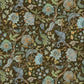 Chameleon Trail Wallpaper - Dark Brown and Blue - Josephine Munsey - JMW-102221 - Premier Wallcovering
