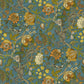 Chameleon Trail Wallpaper - Teal and Orange - Josephine Munsey - JMW-102231 - Premier Wallcovering