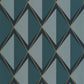 Chaplin Annees Folles Wallpaper - Bleu Petrole - Casadeco - 201086515 - Premier Wallcovering