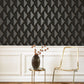 Chaplin Annees Folles Wallpaper - Noir Fusain - Casadeco - 201089643 - Premier Wallcovering