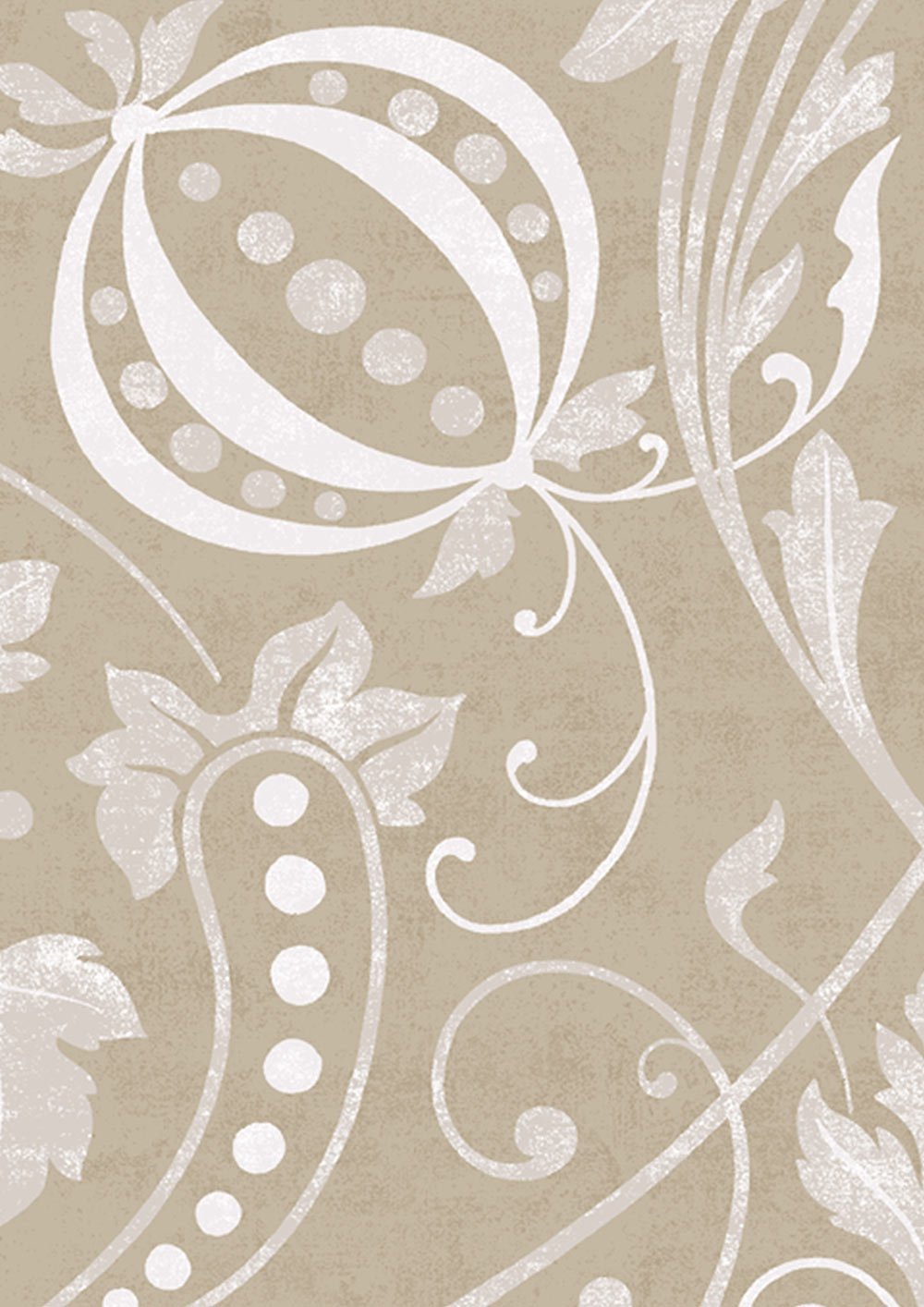 Chateau Wallpaper - Gilt - Lewis & Wood - Premier Wallcovering