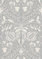 Chateau Wallpaper - Silver - Lewis & Wood - Premier Wallcovering