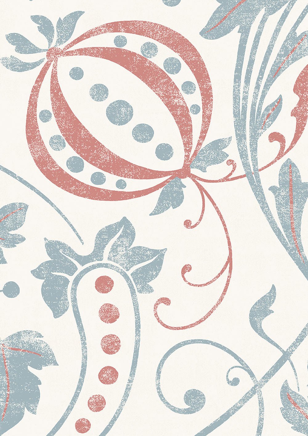 Chateau Wallpaper - Sienna - Lewis & Wood - Premier Wallcovering