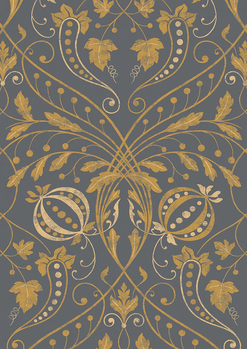 Chateau Wallpaper - Tortoiseshell - Lewis & Wood - Premier Wallcovering