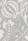 Chateau Wallpaper - Silver - Lewis & Wood - Premier Wallcovering