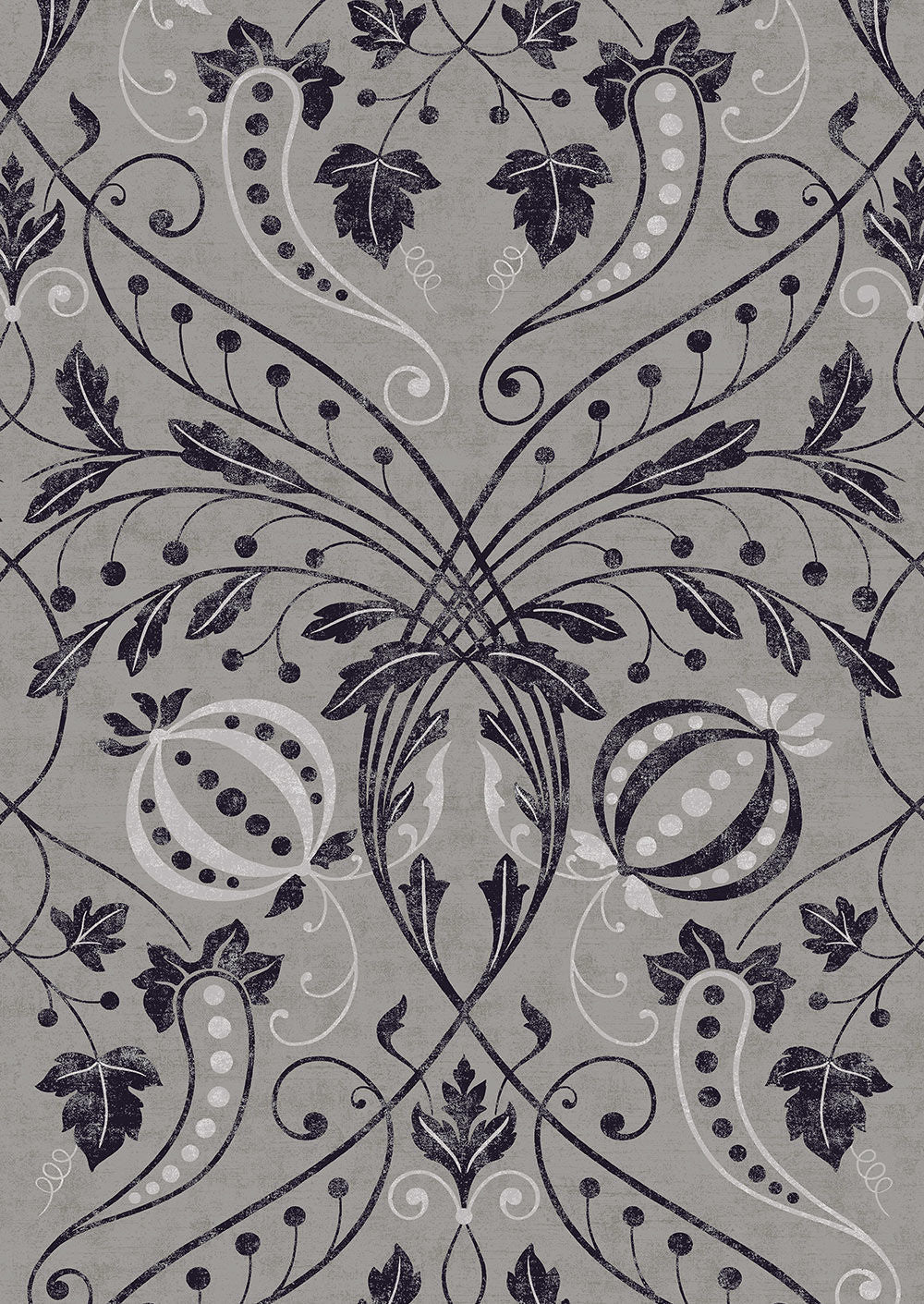 Chateau Wallpaper - Granite - Lewis & Wood - Premier Wallcovering