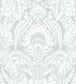 Chatterton Wallpaper - Chalk on Print Room Blue - 94/2011 - Cole & Son - Premier Wallcovering