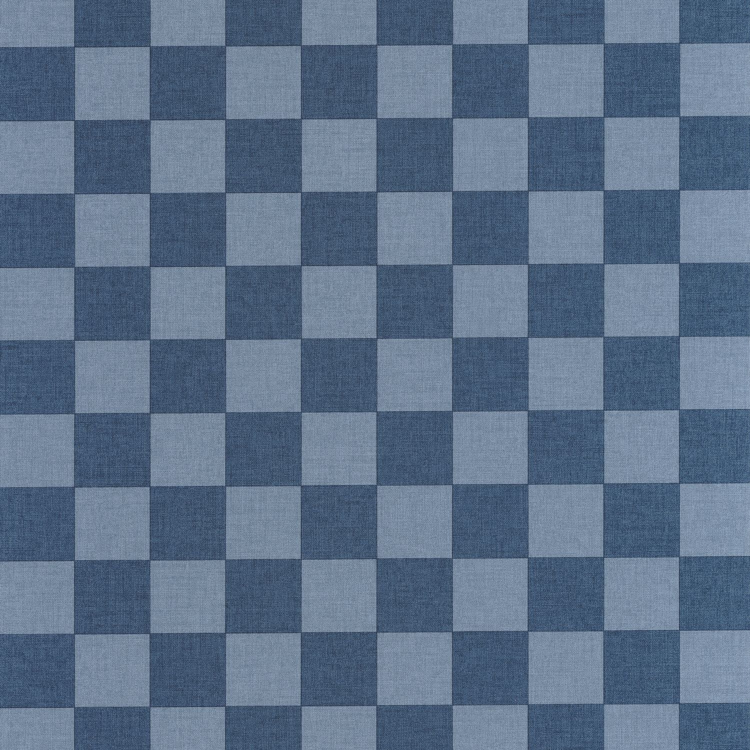 Checks Wallpaper - Bleu denim - Caselio - 106746020
