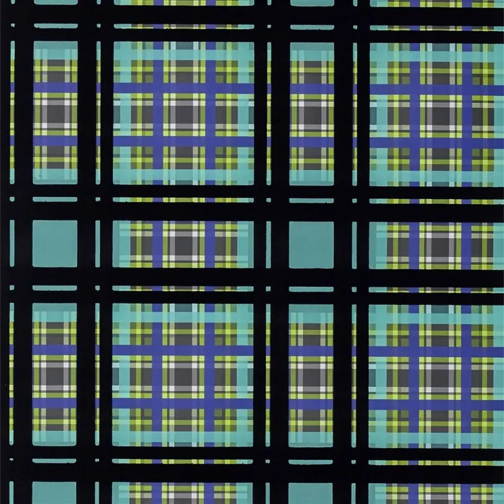 Chennai Wallpaper - Azure - PDG1143/02 - Designers Guild