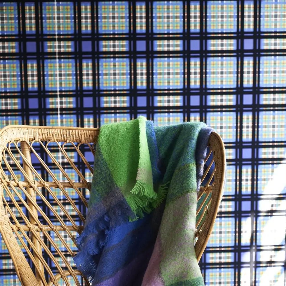 Chennai Wallpaper - Cobalt - PDG1143/03 - Designers Guild