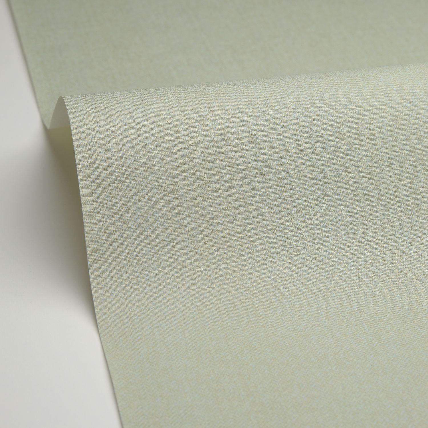 Chevron Uni Metallise Irise Wallpaper - Vert Amande - Caselio - 102237022