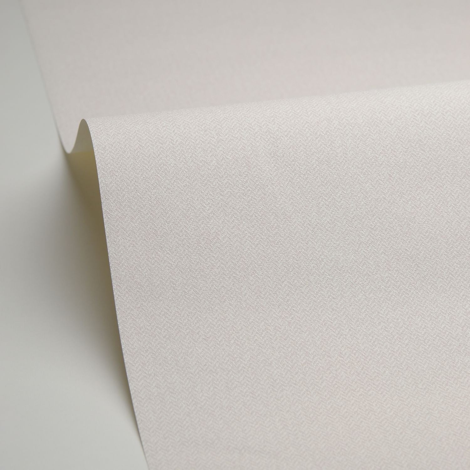 Chevron Uni Wallpaper - Taupe Cendre Clair - Caselio - 102221734