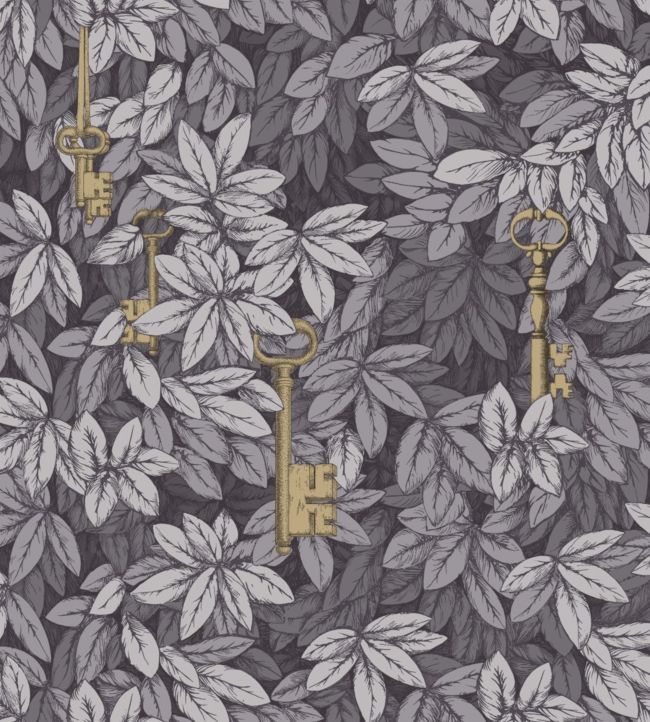 Chiavi Segrete Wallpaper - Slate Blue & Grey - 114/26051 - Cole & Son - Premier Wallcovering