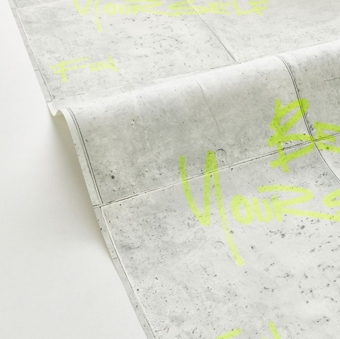 Chill Time Wallpaper - Gris Fluo - Caselio - 103319026