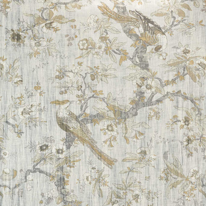 Chintz Lustre Wallpaper - Quartz Grey - ZCOT313013 - Zoffany