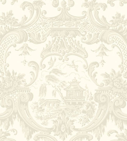 Chippendale China Wallpaper - White - 100/3010 - Cole & Son - Premier Wallcovering