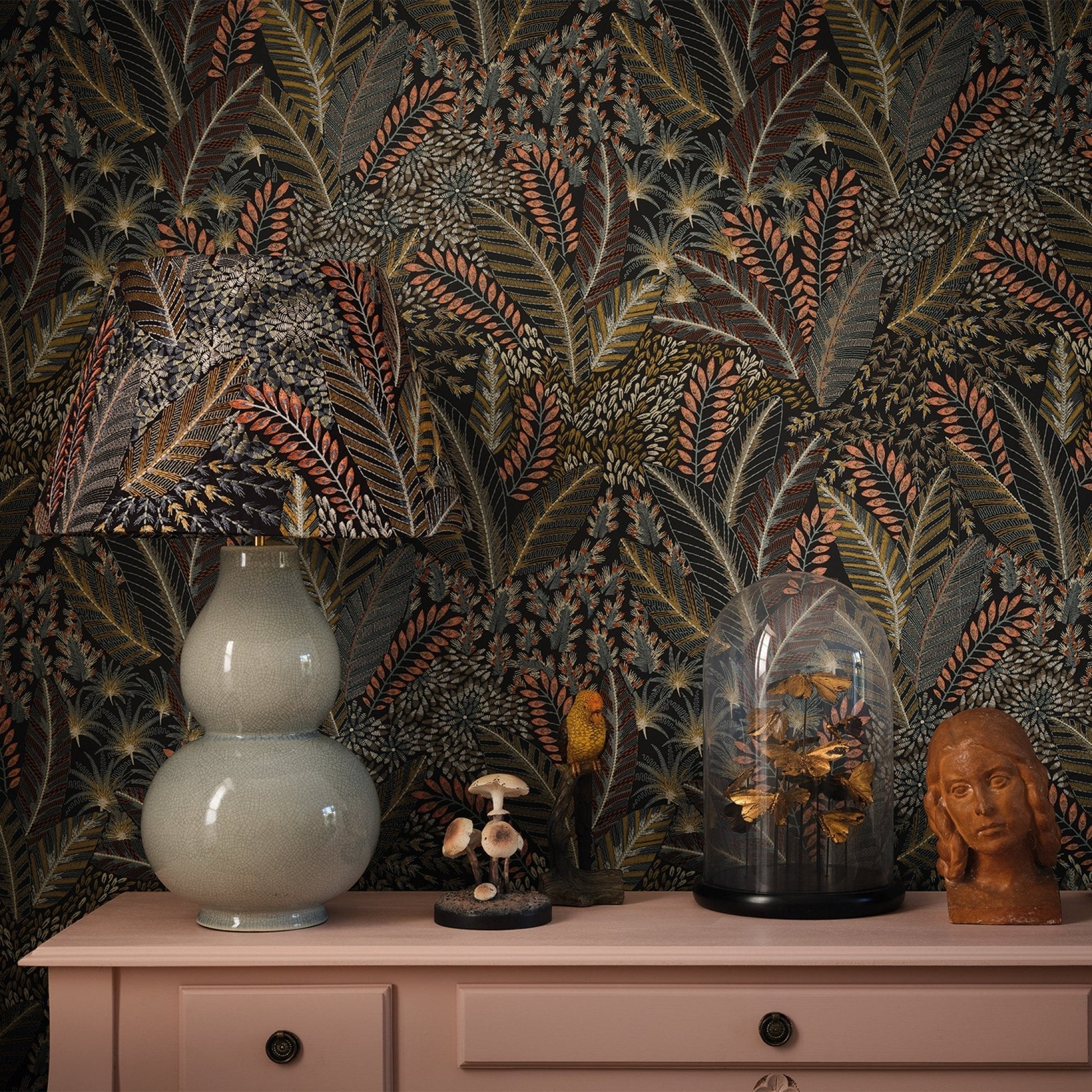 Chiraco Wallpaper - Serandite - Romo - Pluma - W441/03 - Premier Wallcovering