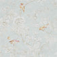 Chiswick Grove Wallpaper - Silver - Sanderson - DDAM216388