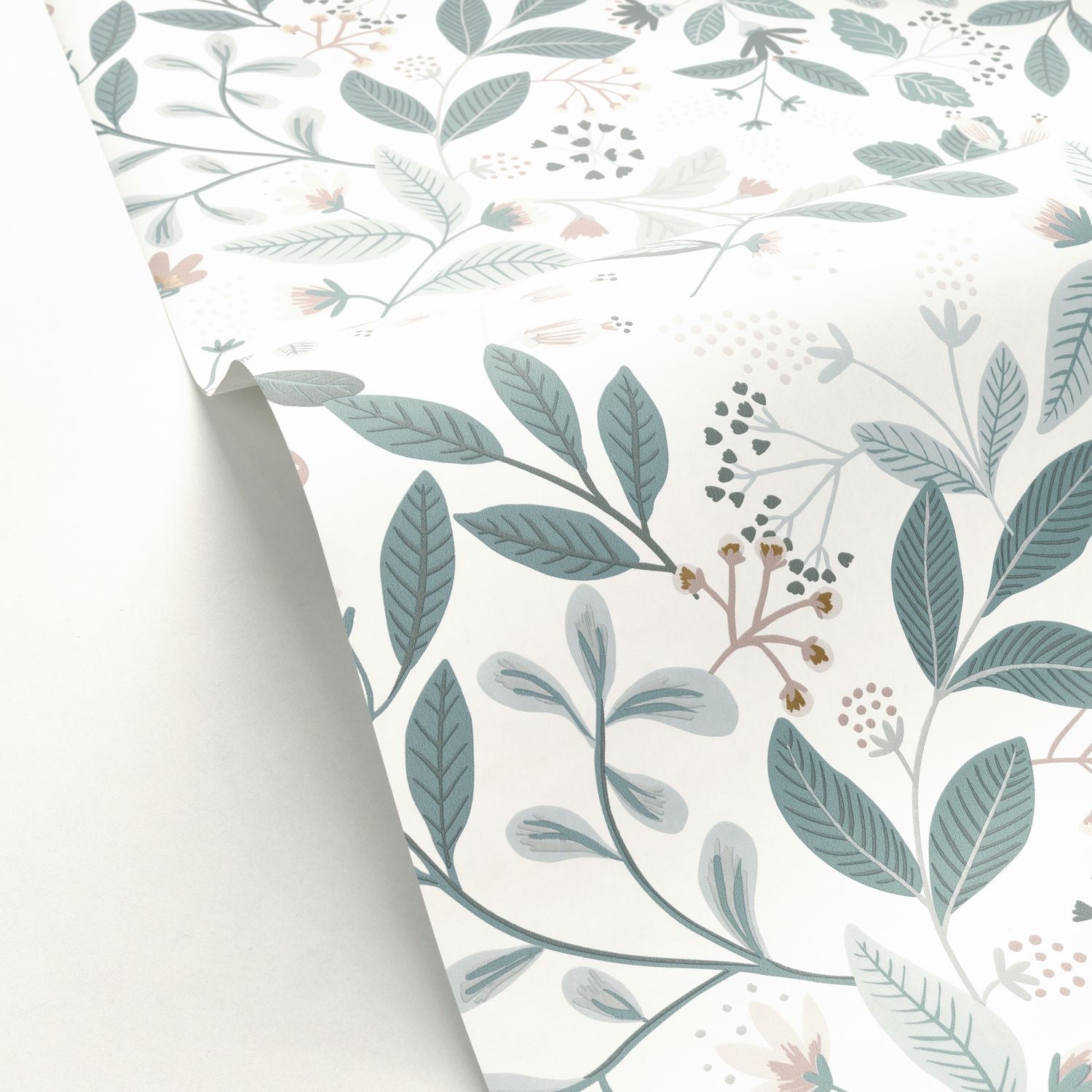 Chloe Wallpaper - Bleu Fume - Caselio - 103086006