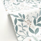 Chloe Wallpaper - Bleu Fume - Caselio - 103086006