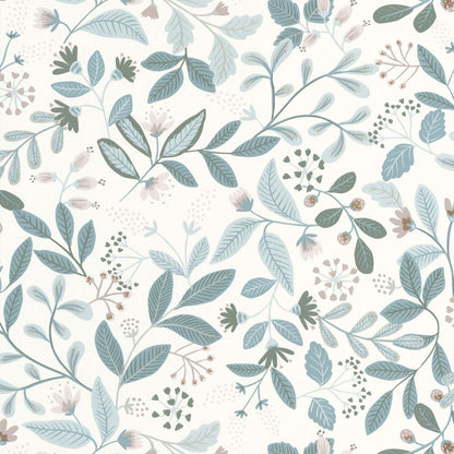 Chloe Wallpaper - Bleu Fume - Caselio - 103086006