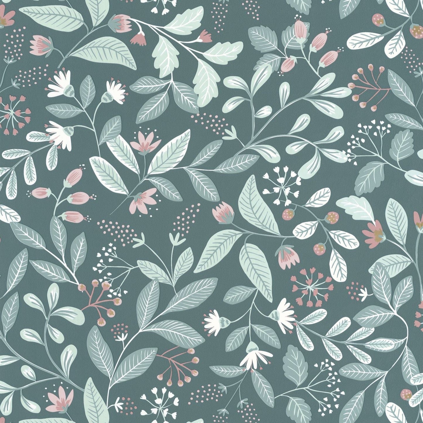 Chloe Wallpaper - Vert De Gris - Caselio - 103087071